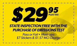 meineke coupons inspection.